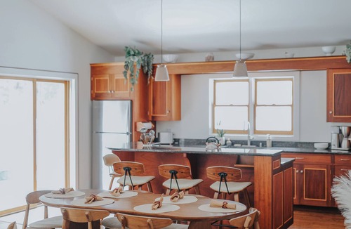 Morrisville House | One-of-a-kind, modern retreat w/indoor sports court, hot tub, and spa