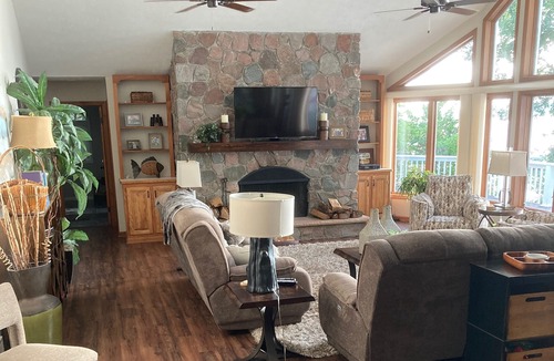 Geneseo House | Panoramic View of Conesus Lake. 3 BR, 2 bthrm, lakeside, large deck! Sleeps 6