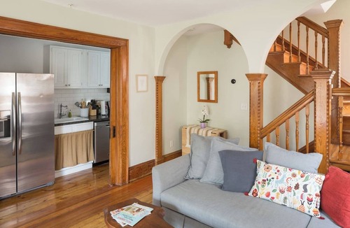 Old North End Apartment | Pet-Friendly 2BR on Battery Park, Lake Views