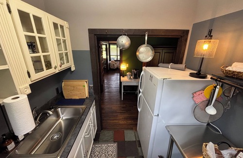 Shelburne Apartment | Private dog-friendly 2BR farmhouse apt in Shelburne Falls. Mid-century & chic.