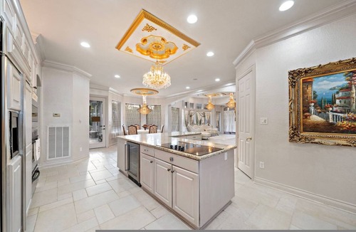 Dickinson Villa | Private Mansion Retreat Basketball Court and More