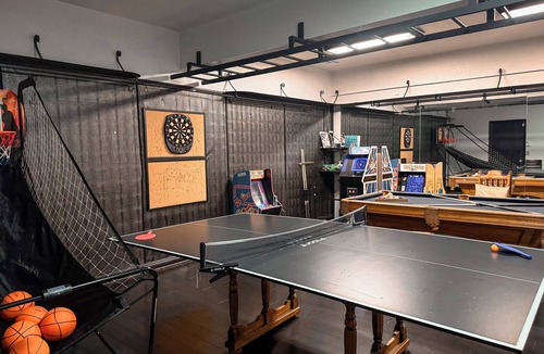 Las Vegas Villa | Private Massive Pool, Tennis Court, Basketball Court, Game Room, 6mi. to Strip