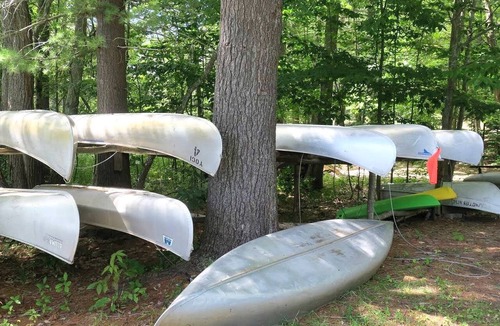 Bennington RV Rental | Private Riverfront Safari tent for a Glamping Experience in the Monadnock Region, New Hampshire