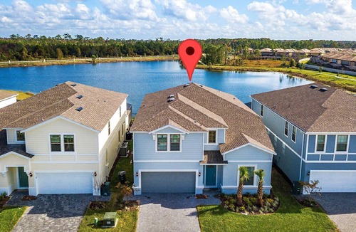 Bay Lake Villa | Resort 8BR Villa/Lake View/Amenities/Pool&Spa/Near Disney, Sea World, Universal (2331)