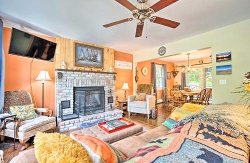 Chestertown House | Rustic Adirondacks Home w/Hot Tub & Lake Access!