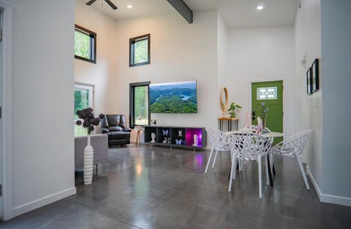 Meadows Of Dan House | Secluded, Unique, Modern, Mountain Home Near River!