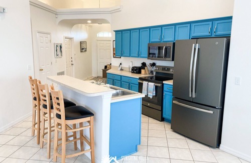 Four Corners Villa | Solar Powered Villa Near Disney, South Pool/Spa