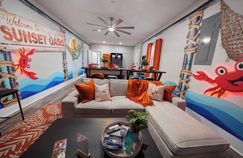 Holiday Beach House | Spacious Beach Retreat with Hot Tub & Game Room!