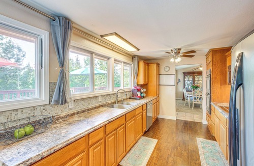 Eagle River House | Spacious Eagle River Escape w/Hot Tub + Views!