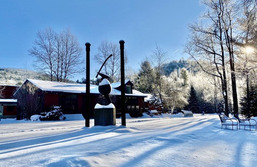 Wells Apartment | Studio C - In a 9 Acre Sculpture Garden On Banks Of Beautiful Sacandaga River