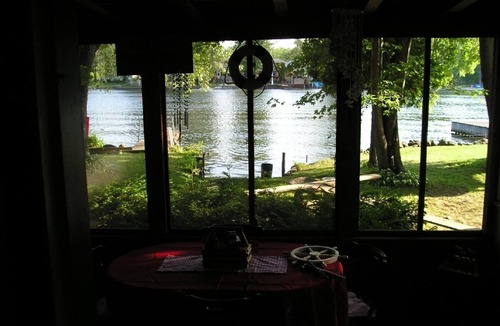 Town of Hastings Cottage | Waterfront cottage, two docks, great fishing, open to Oneida Lake, lg yard