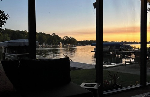 Paw Paw Lake Cabin | Waterfront Curvy Midcentury Cabin on Paw Paw Lake - Memories Made Here!