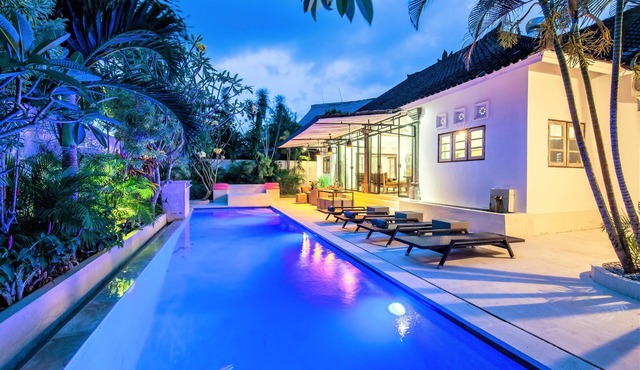 ❤️-35% 3BR Private Pool Villa | 5" ride BEACH