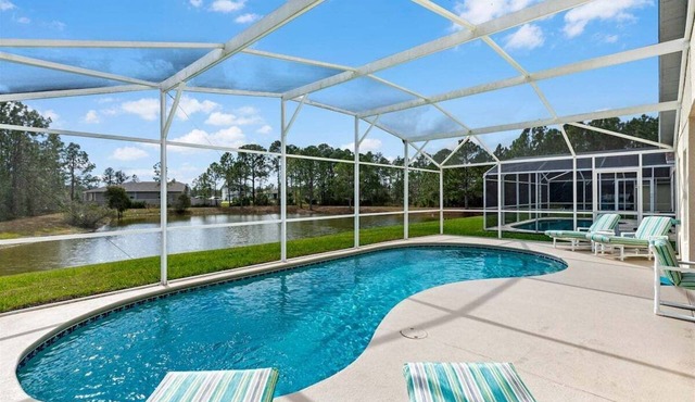 381 - Fabulous Bright Modern 5 Bed Home with Water Views Near Disney