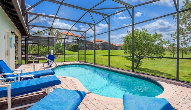 A 3 bedroom, 2 bathroom South Facing Villa with private pool, close to Disney