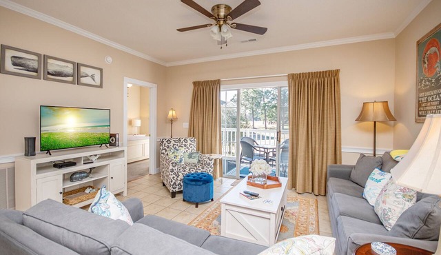 A golf course view escape in the heart of Myrtle Beach!