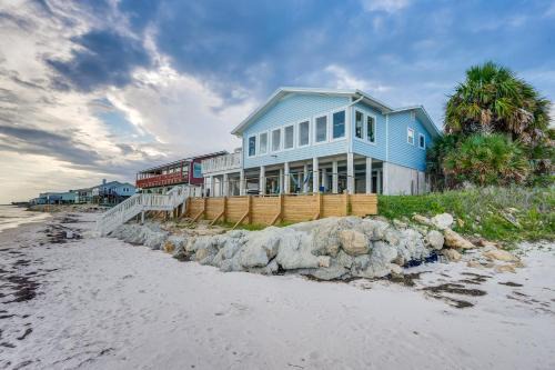 Alligator Point Beachfront Home w/Private Hot Tub