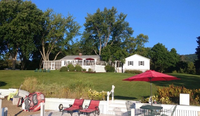 Beautiful Lake George Home With Private Beach, Dock