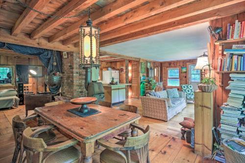 Berkshire Riverfront Ski Cabin: Close to Hiking!