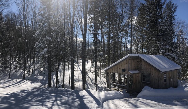 Brookside cabin on Budding Homestead