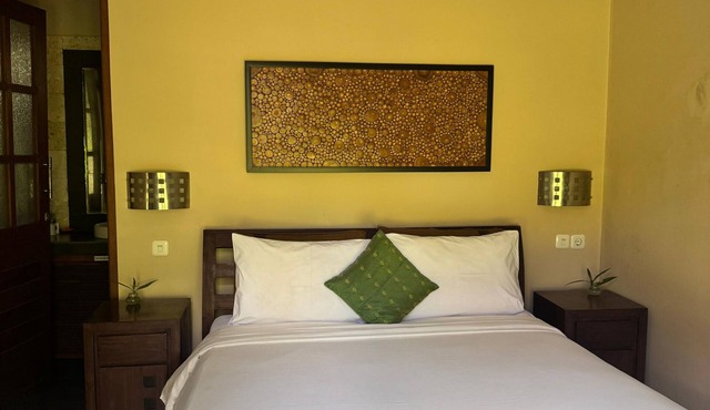 Charming 1-bedroom apartment with AC and pool