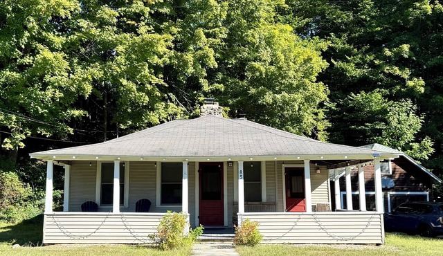 Charming 2-bedroom cabin in the Adirondacks with a treehouse and an artist loft