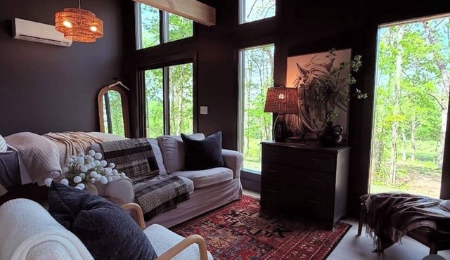 Charming studio in the forest, fully equipped, 2.4 miles from Hiwassee River.
