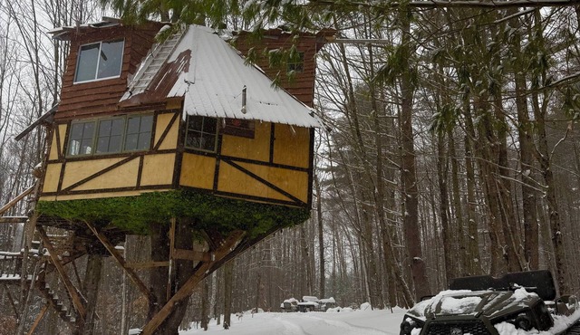 Charming TREEHOUSE in remote location