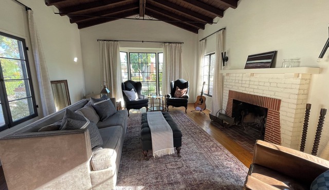 Classic charm meets California cool in this cozy 1930's Spanish bungalow.