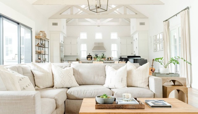 Coastal modern farmhouse retreat 1.5 miles from the beach