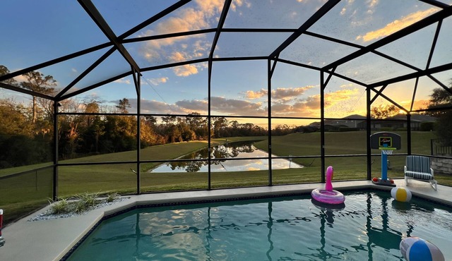 Disney Villa Retreat w/Private Pool & Nature View and Just 3 miles from Disney