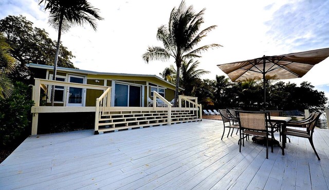 Extraordinary Waterfront Vacation Rental with Private Lagoon Pool in Bay Point, Florida Keys