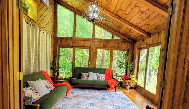 Forestview Lodge: Large 4BR Ranch/Peaceful Nature Stay/Sleeps 12