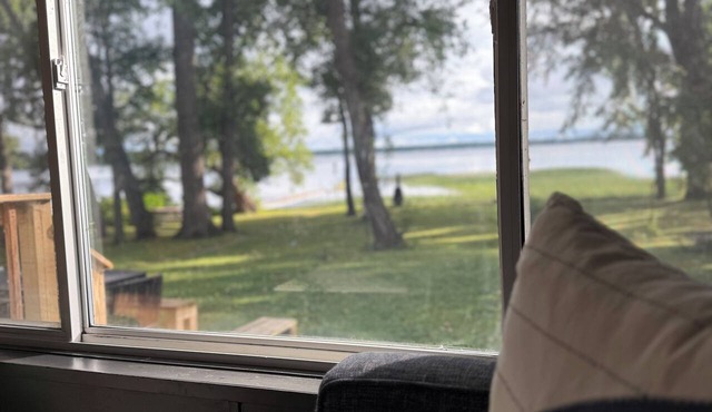 Funky lakefront camp with a Killer sunset in Alburgh VT