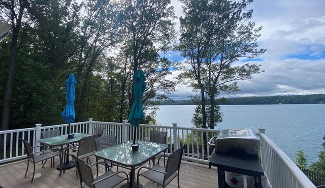 Gorgeous lakefront home on the East side of Skaneateles lake