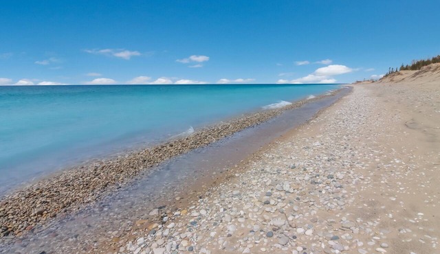 Griners Life Saving$ Station on Lake Michigan w/Private Beach, Pet-Friendly