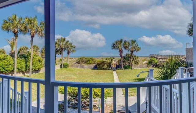 Huge oceanfront pet friendly home with large yard