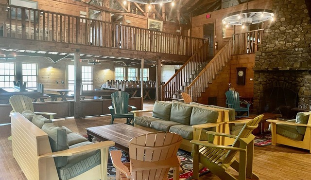 Lakeside Camp in Central NH- Sleeps 44!