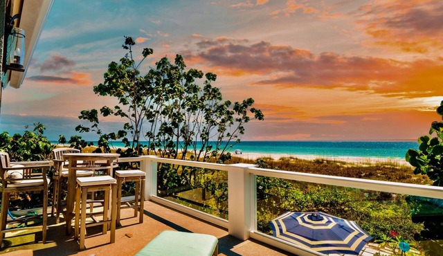 Luxury Beachside French Villa with Private Beach Path
