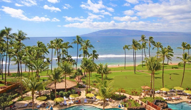 Maui Resort Rentals: Hyatt Residence Club – 2BR Oceanfront Middle Floor VIlla