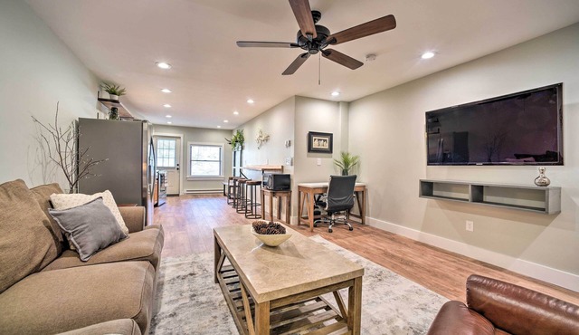 Modern Apt Near Lake George - Walk to Beach!