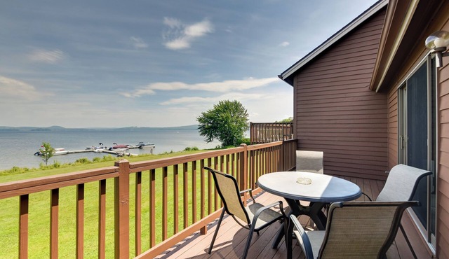 Mtn Views & Pool Access: Lake Memphremagog Condo!