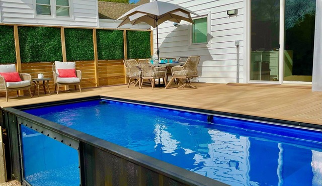 New Construction Greenport Pool House - 3 Blocks from Town