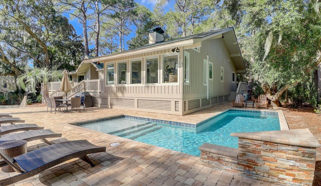 Nicely Renovated BEAUTIFUL Dog Friendly Sea Pines Home w/a Private Pool!