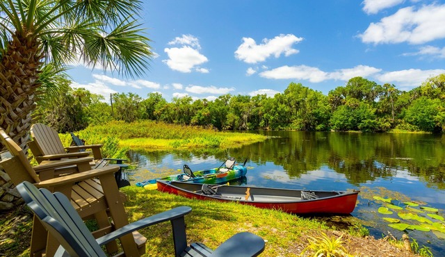 Peaceful Riverfront Oasis with Private Island