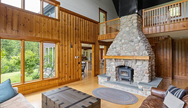 Premium Stowe Mountain Home on Sterling Brook - 7 Min to Mountain Rd - Sleeps 12