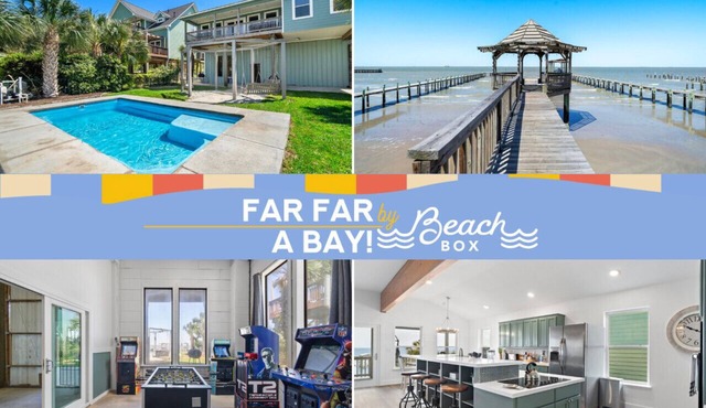 Private Bayfront Home w/Pool, Pier, Firepit