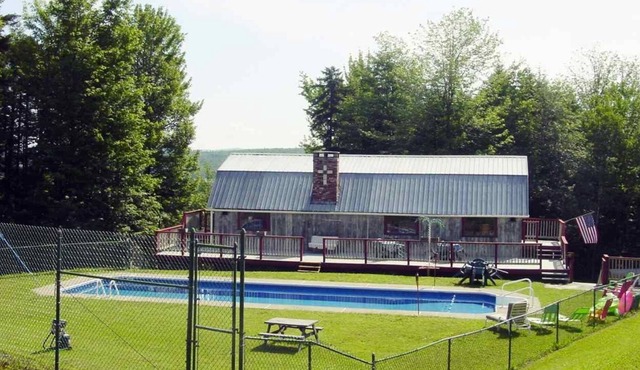 Private camp- with private inground pool & hot tub, views, privacy, amazing