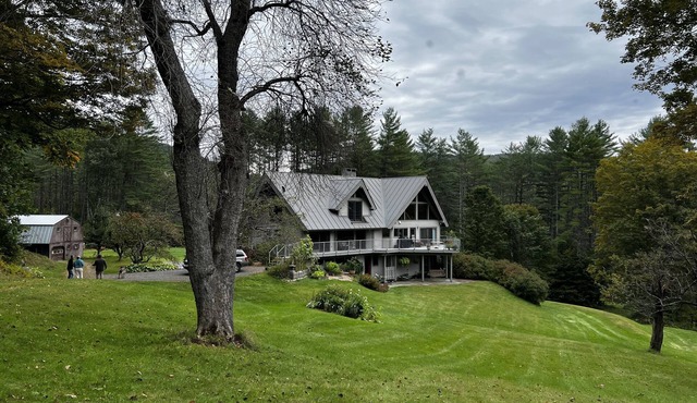 Private mountain lodge and estate w/lakes, trails, close to Dartmouth, & skiing