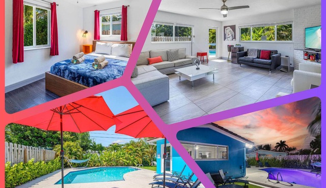Quiet Nest steps from Wilton Manors's Nightlife